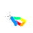 Rainbow cursor cursor