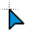 Blue and Black Cursors preview