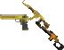 Realistic Golden Guns Cursors preview