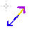 DiagLeftRight2 cursor