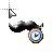 Black WiB Mostacho cursor