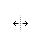 Horizontal resize cursor