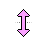 Vertical resize cursor