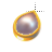 Left Pink Pearl in Gold cursor