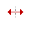Horizontal resize cursor