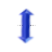Vertical resize cursor
