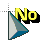 custom menu arro n hilighted No cursor