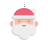 Santa Claus middle cursor