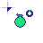 pac-man melon background cursor cursor