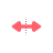 Horizontal resize cursor