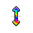 Vertical resize cursor
