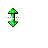 Vertical resize cursor