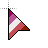 Lesbian flag cursor cursor