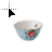 Blue Tea Set Sugar Bowl cursor