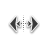 Horizontal resize cursor