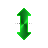 Vertical resize cursor
