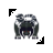 black diablos diagnal resize I cursor