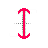 Vertical resize cursor