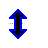 Vertical resize cursor