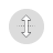 Vertical resize cursor