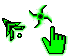 The green glowing nuclear Cursors preview