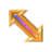 Diagonal resize 2 cursor