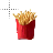 french fries cursor