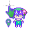 pin-down cursor