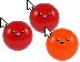 Kawaii Ball Faces Cursors preview