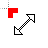 Stickman Diagonal 2 Resize cursor
