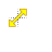 Golden diagonal resize2  cursor