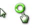 Tron Green Cursors preview