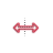 HR Red Origami cursor