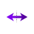 Horizontal resize cursor