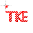 TKE White Stripe cursor