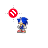 Sonic Unavaible cursor