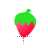 Dancing Strawberries Cursors preview