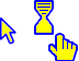 Blue and yellow big Cursors preview