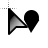 Black location cursor