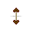 Vertical resize cursor