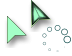 Black'n'Glow_Lefties Cursors cursor preview