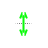 Vertical resize cursor