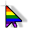 Rainbow Cursors preview