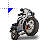 MW2 Motorcycle emblem cursor