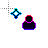 purple person cursor