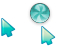 Blue Heart Kawaii Cursors preview