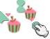 Biscochito (cupcake) Cursors preview