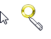 Windows 7 Ultra Medium Yellow Cursors preview