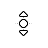 Vertical resize cursor