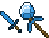 Minecraft Dark Blue Diamond Cursors cursor preview
